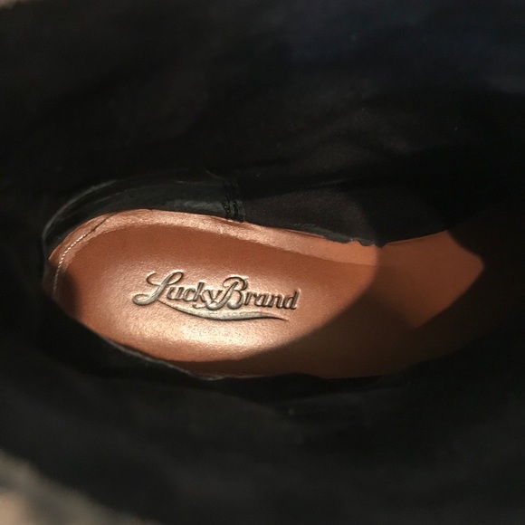 Women’s LUCKY BRAND quilted leather boots Sz 7 - Picture 8 of 8